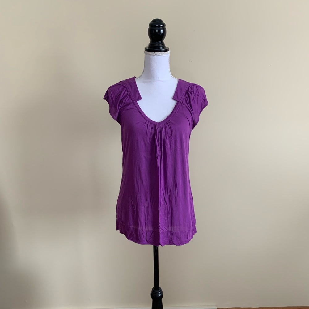 💰10/$50💰Small BCBG Max Azria Purple Top Shirt